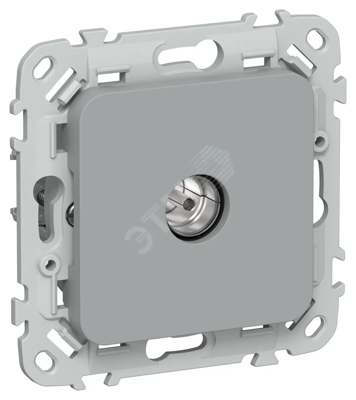 FLITE Розетка TV экранированная оконечная тип M РТВм-1-1-1-ФлС серый IEK FI-A13-O-K03