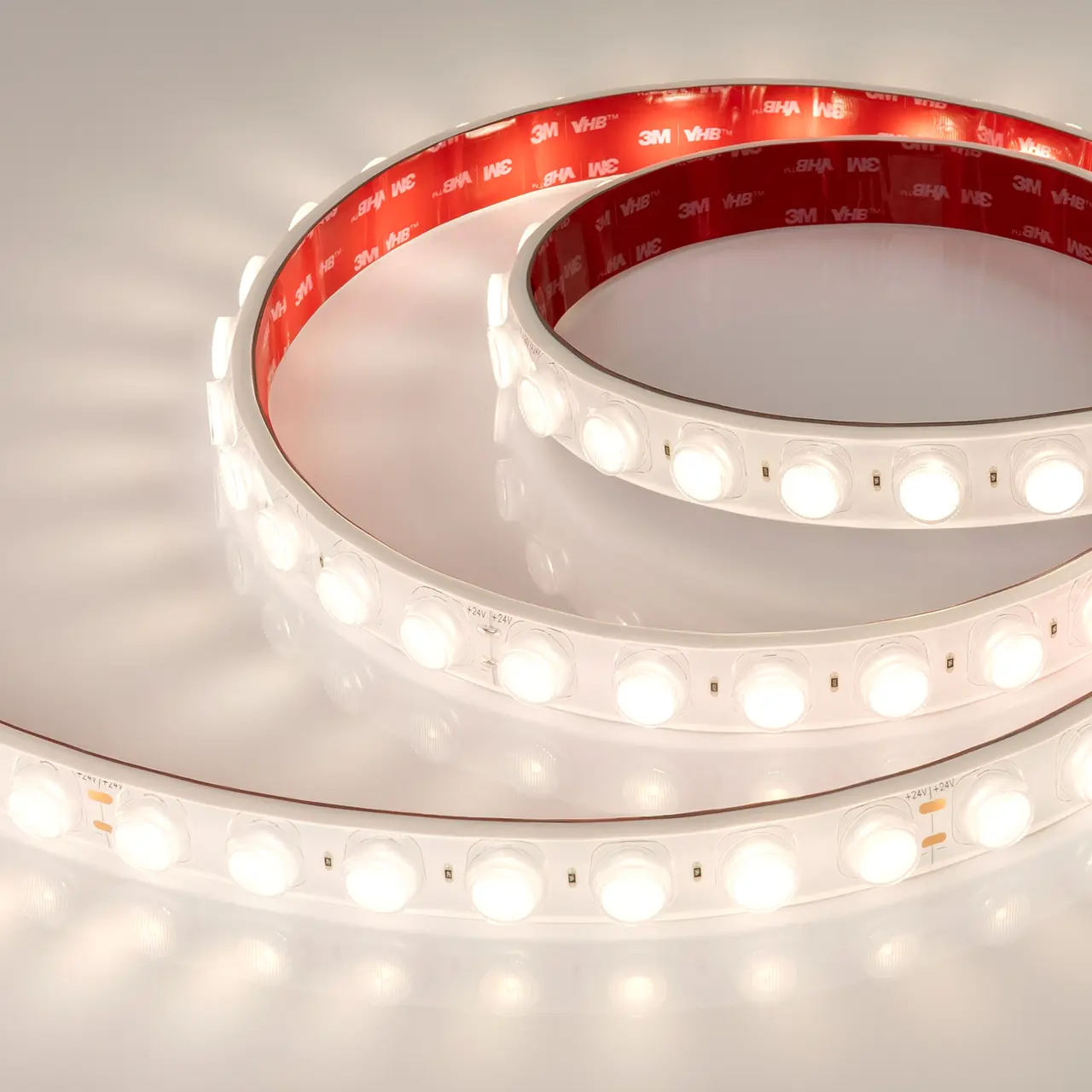 Лента герметичная FLT-PS-A42-23mm 24V Warm3000 (21 W/m, IP67, 30deg, 5m) 040918