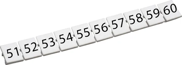 Маркировка для клемм CA509/K5/H/51-60