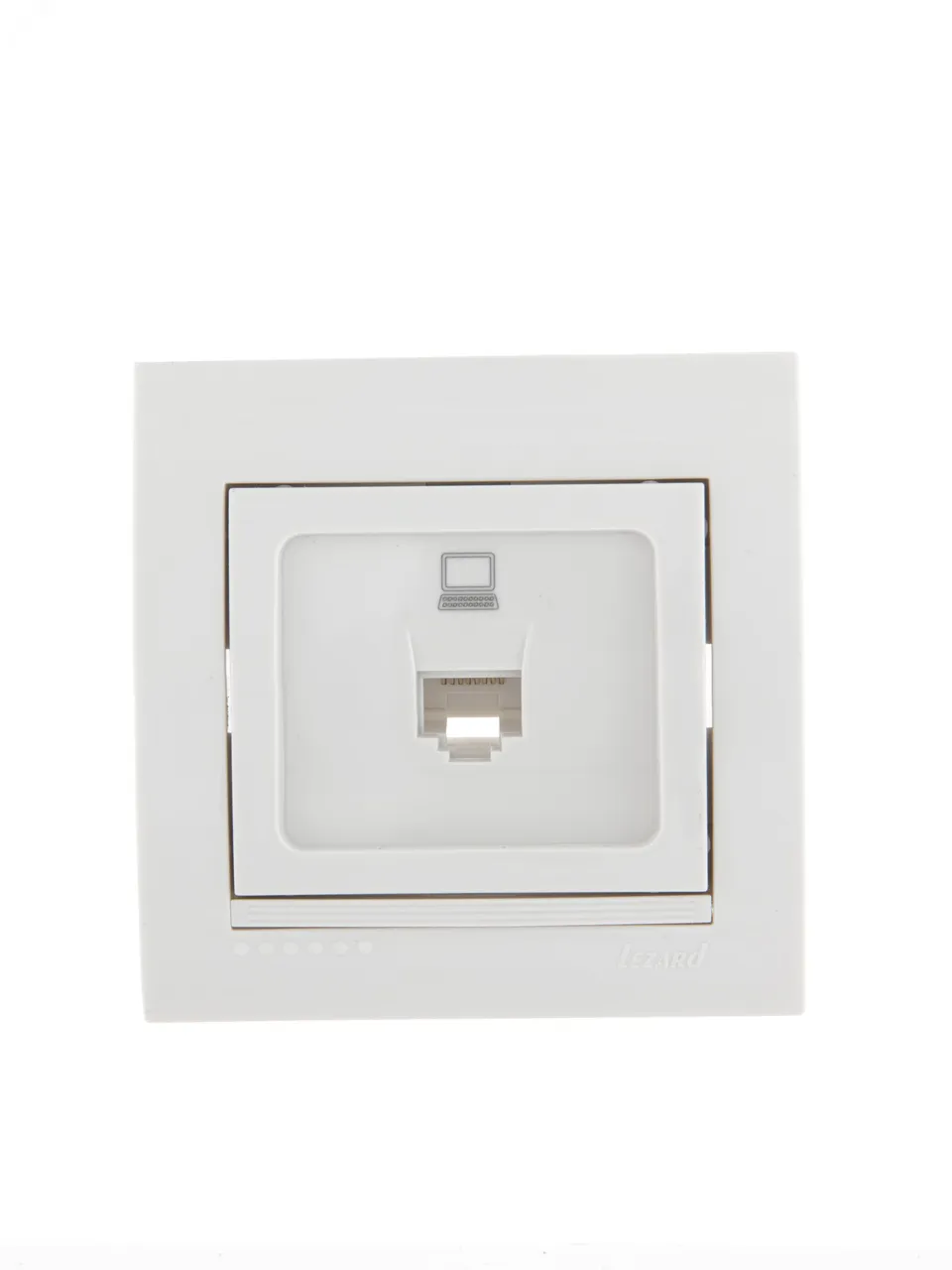 DERIY Розетка RJ45 белый 702-0202-139
