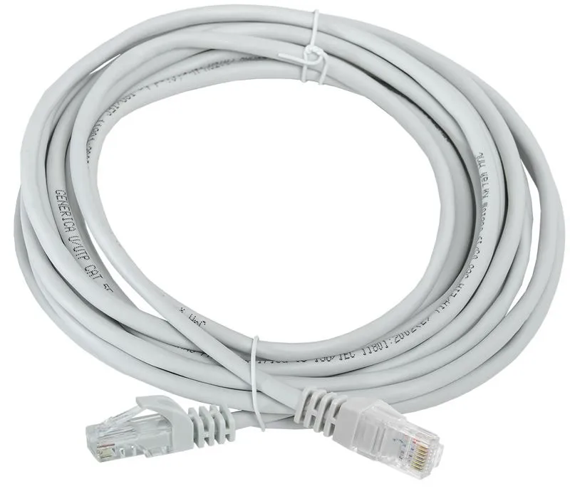 Патч-корд кат.5E UTP 5м сер. PC01-C5EU-5M-G