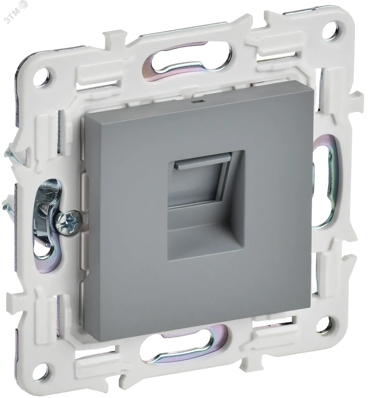 SKANDY Розетка компьютерная RJ45 кат.5E SK-K01Gr серый IEK SK-K10-1-K03