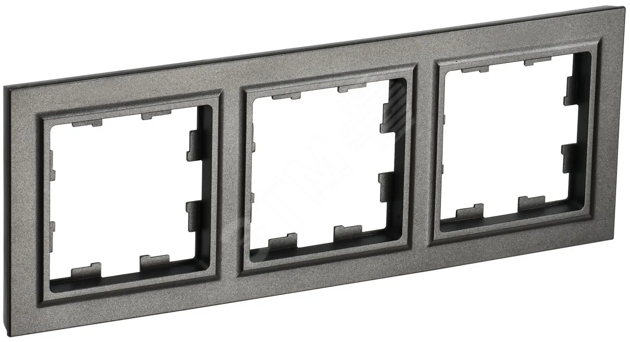 Рамка 3-м BRITE РУ-3-БрТБ бронза BR-M32-K45