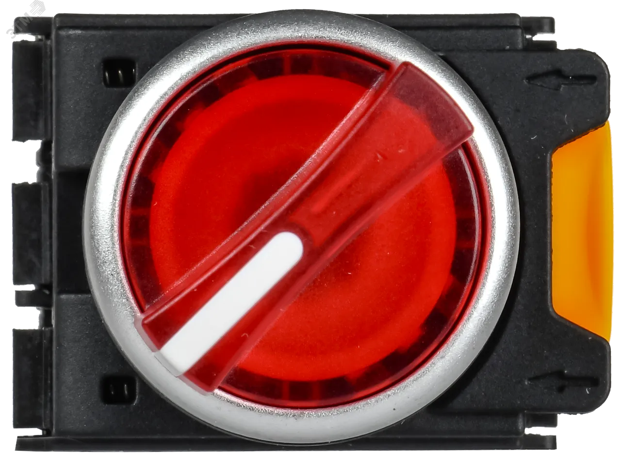 Переключатель с подсв. 2 полож. 1NO+1NC красный MASTER IEK MI-SW60-11XD-3-14-2-K04