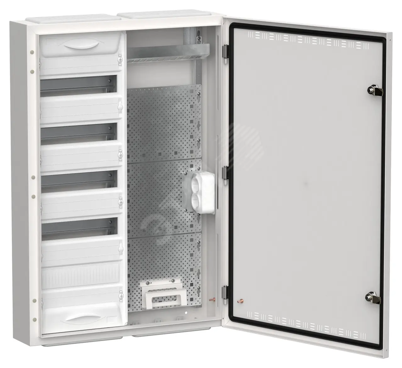 TITAN 5 Корпус комбинированный ЩРн-60 (2х60) белый IEK TI5-51-N-2X060-30