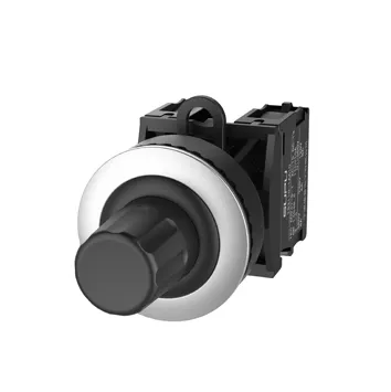 Кнопка "СТОП" (черная) TS2020-0RL60