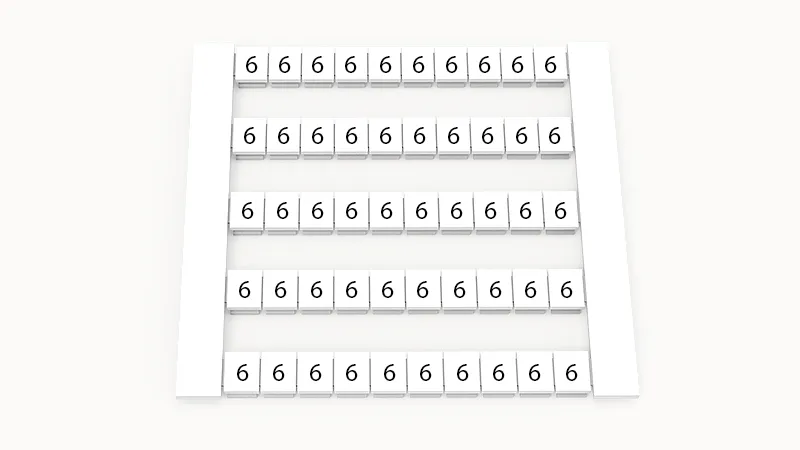 Маркировка (в кассетах) DEK5-50P-19-80Z(H)