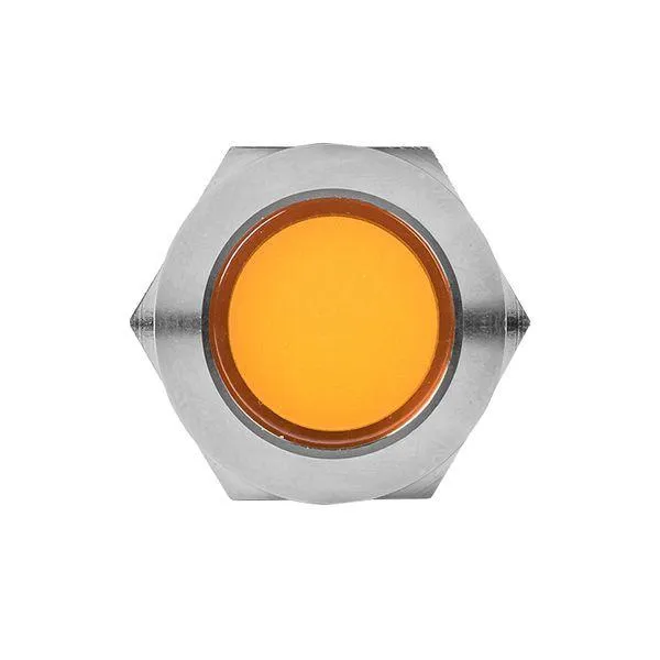 Лампа оранжевая сигнальная S-Pro67 19 мм 230В PROxima s-pro67-331