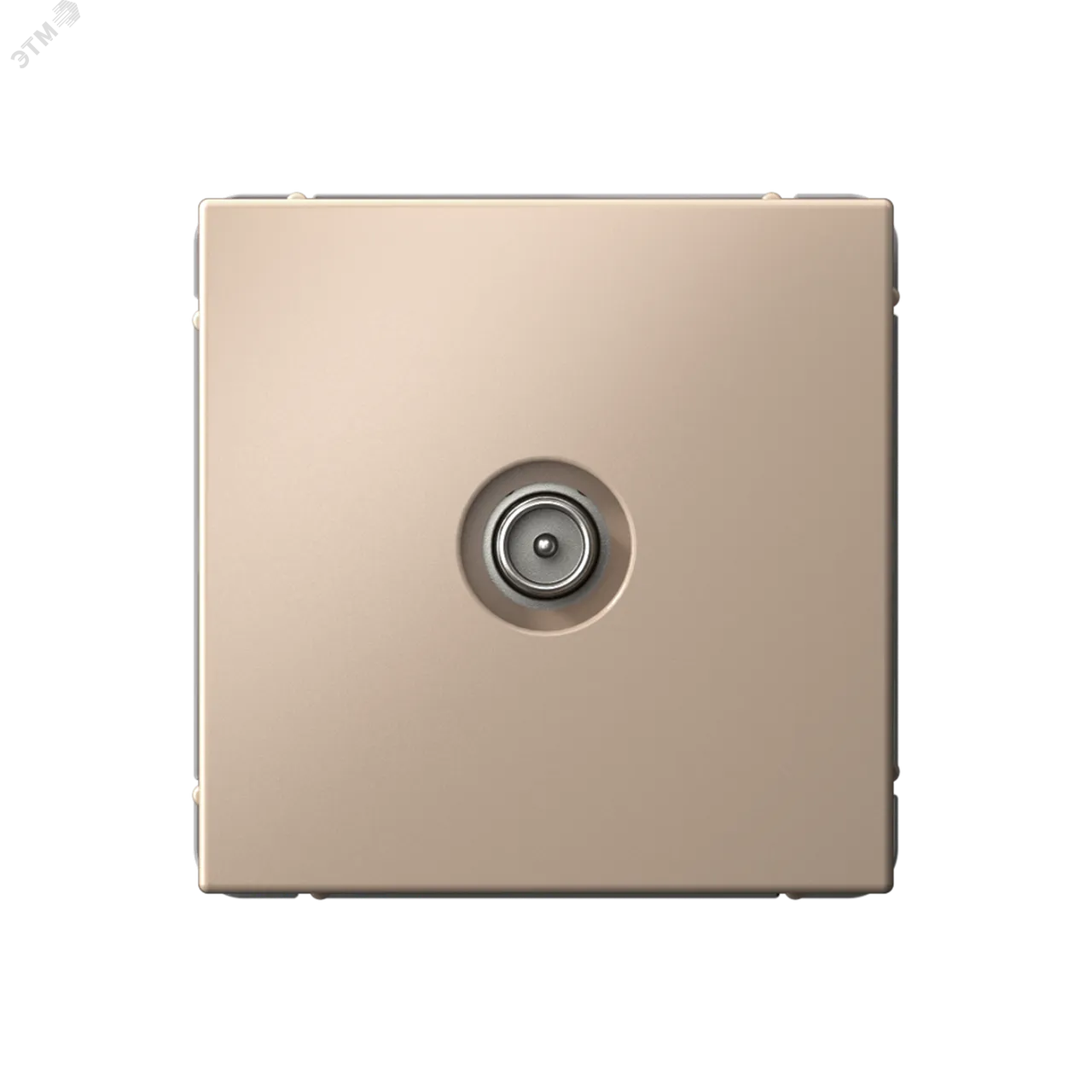 ARTGALLERY TV ТВ розетка проходная 4DB, механизм, песочный GAL001292