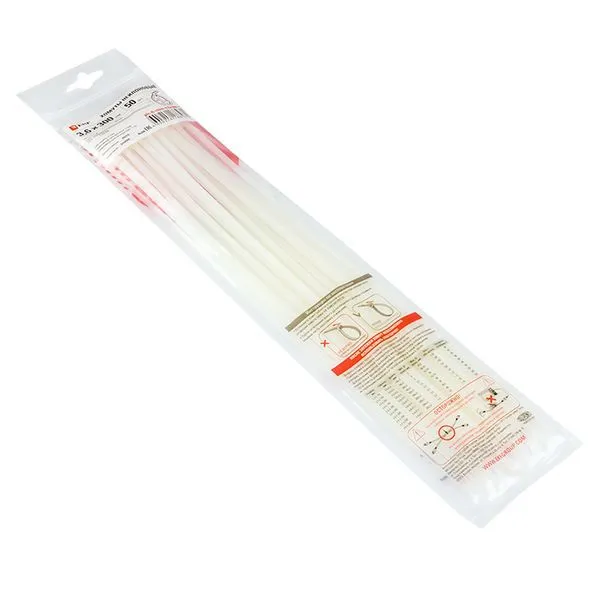 Хомут P6.6 3.6х300 FlexLock стандартный бел. (уп.100шт) PROxima plc-fl-ctsw-3.6x300
