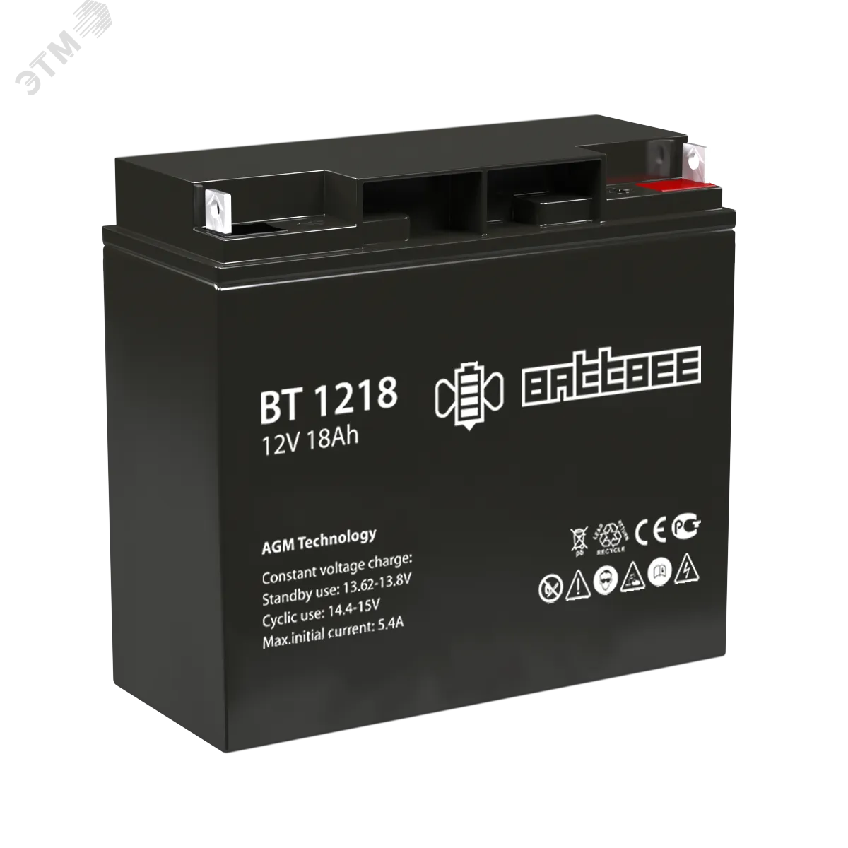 Аккумулятор BT 12-18 BattBee 4614060010004