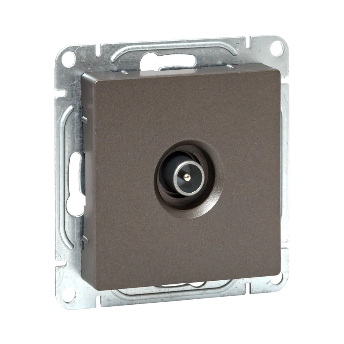 Механизм розетки TV, оконечная, мокко Эпика EKF UP1-SOM-TV-3