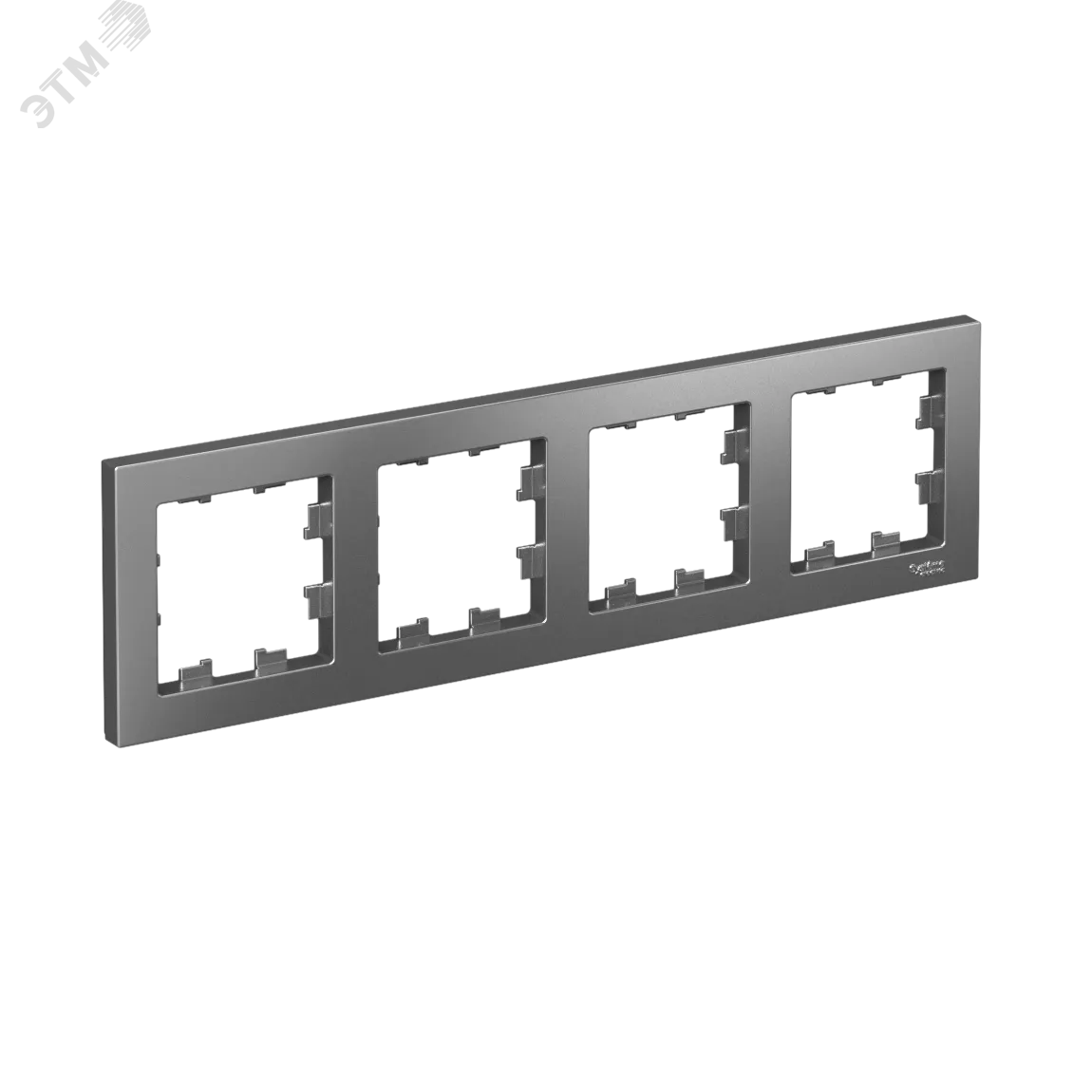Рамка 4-м AtlasDesign универс. сталь SE ATN000904