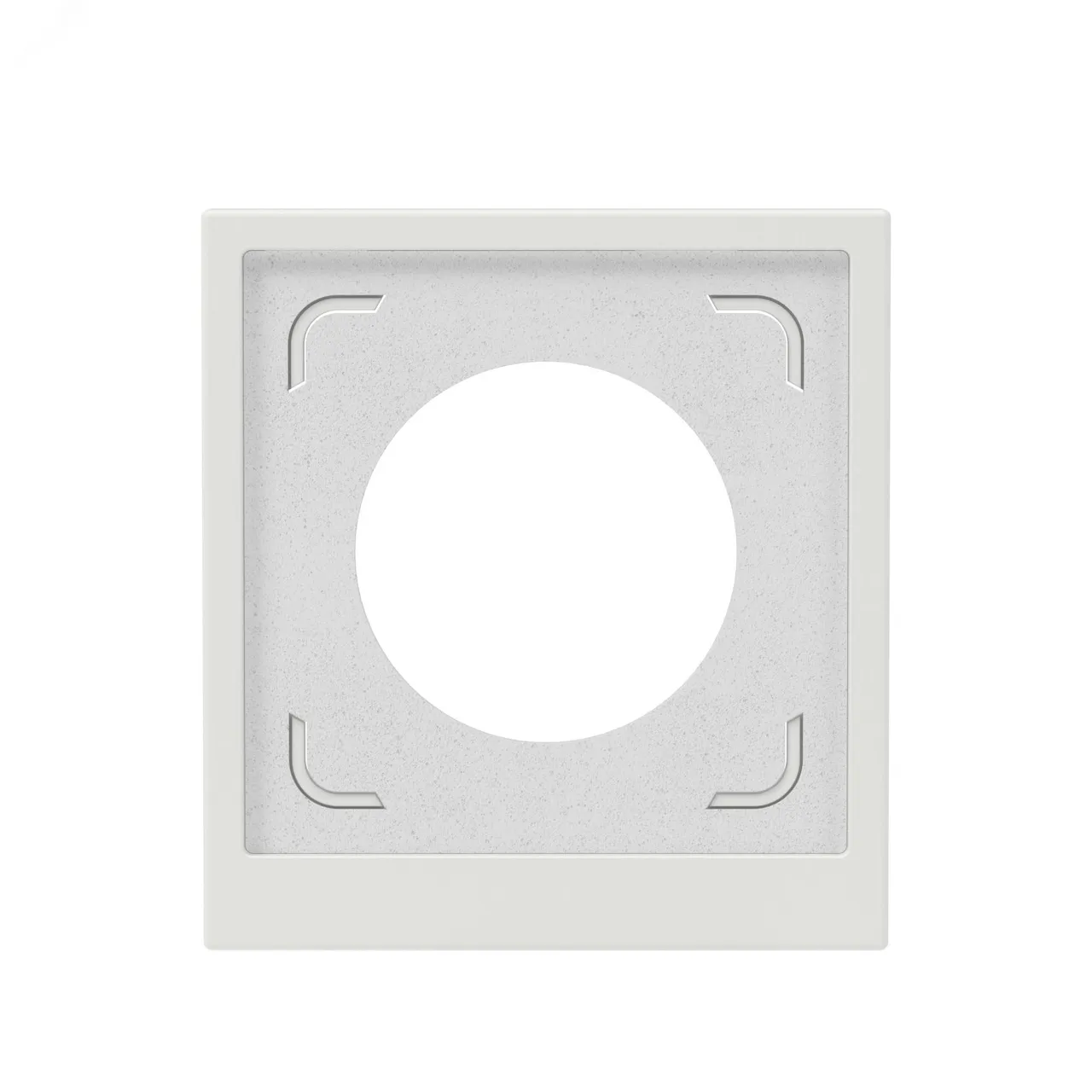 Рамка 1 пост IP44, KANT, белый песок 7010942