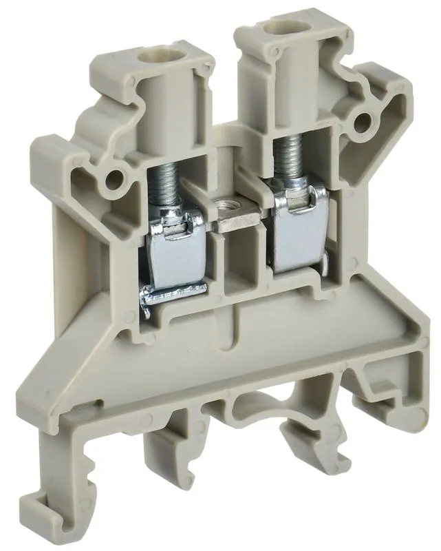 Колодка клеммная CTS 4мм2 серая YCT10-00-K03-004