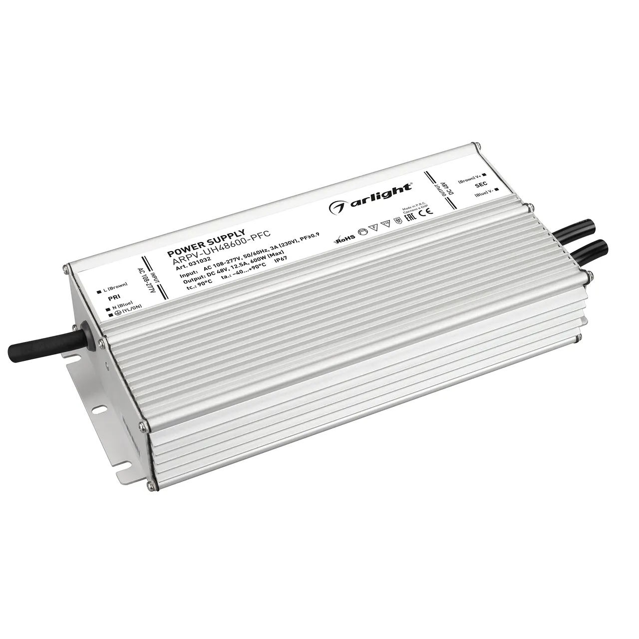 Блок питания ARPV-UH48600-PFC (48V, 12.5A, 600W) 031032