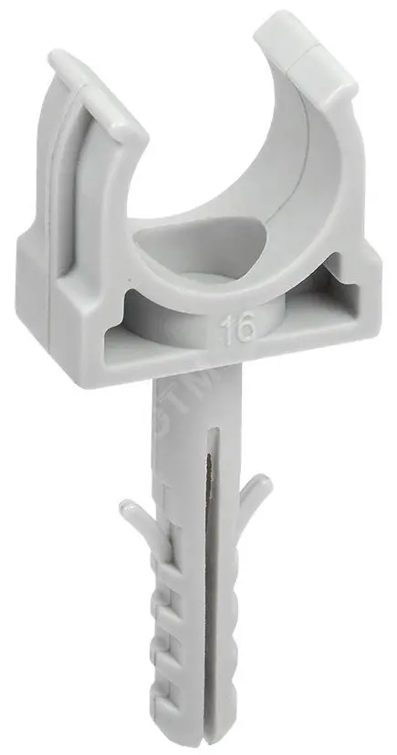 ELASTA Держатель с защелкой и дюбелем CT16 (без винта) CTA10MP-CT16-K41-100