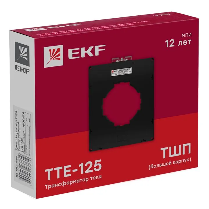 Трансформатор тока ТТЕ-125-2000/5А класс точности 0,5 (большой корпус) EKF PROxima