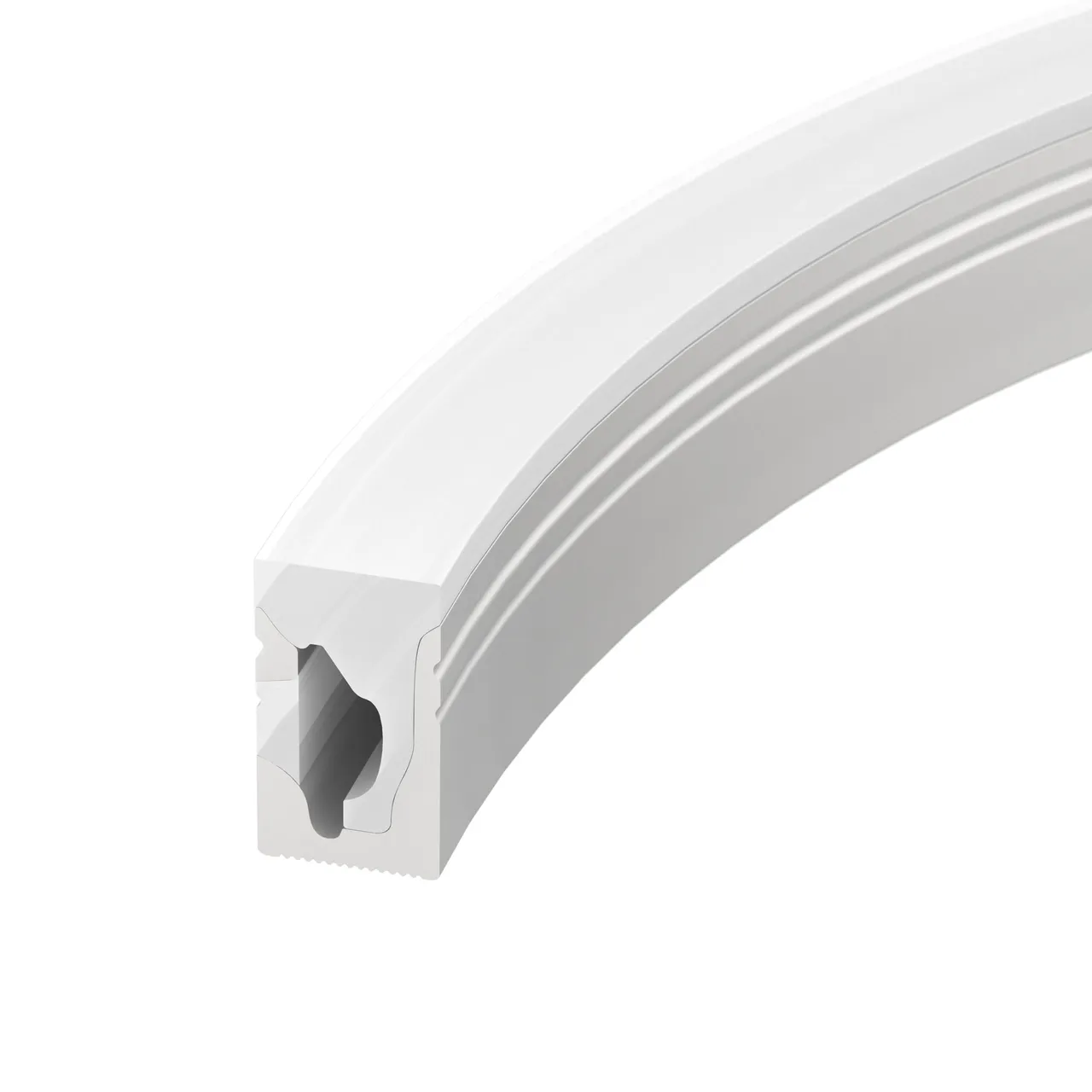Силиконовый профиль WPH-FLEX-1018-SIDE-S10-20m WHITE 041089