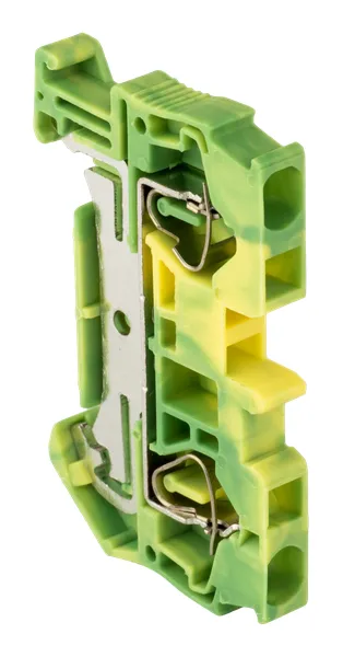 Колодка клеммная JXB-ST-2.5 земля пружинная PROxima plc-jxb-st-2.5-pen