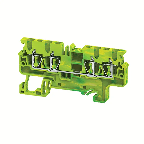 Клемма заземляющая пружинная OptiClip CXG-2,5-QUATTRO-PE-I-(0,2-2,5)-PEN (100шт) 331830