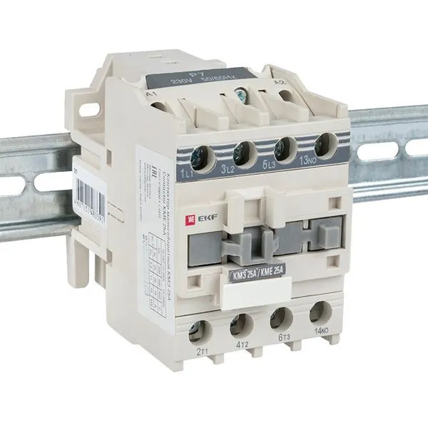 Контактор КМЭ 25А кат. 380В AC 1НЗ ctr-s-25-380-nc