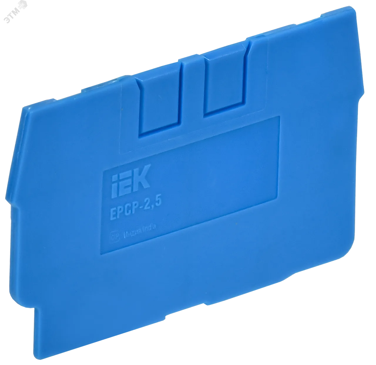ARMAFIX Заглушка для колодки клеммной CP 2,5мм2 синяя IEK AF-CT20-00-K07-002-ZGL