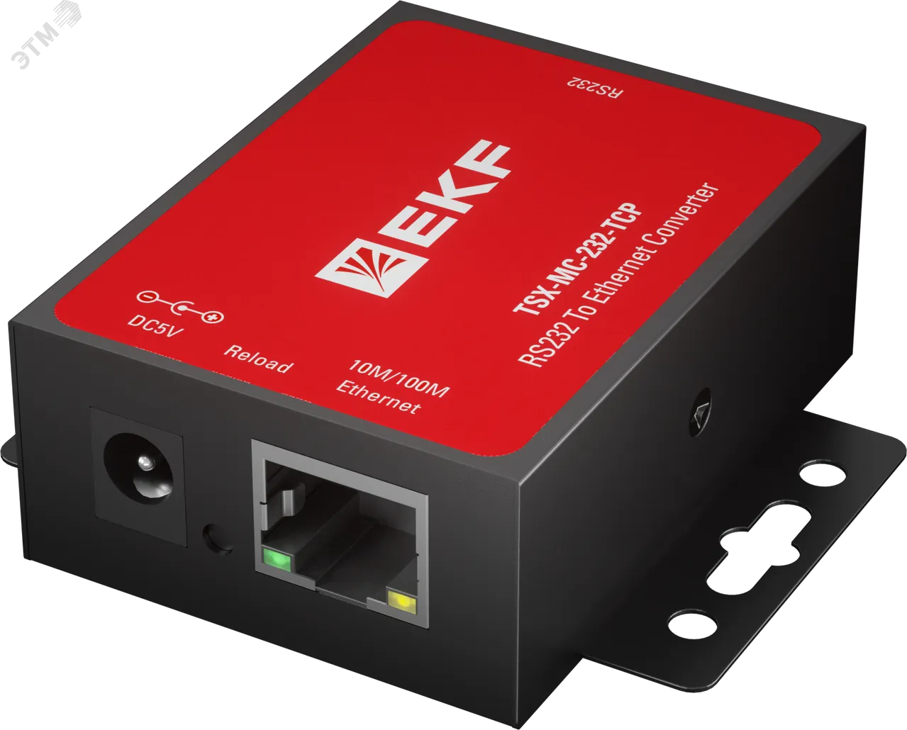 1-портовый преобразователь RS-232 в Ethernet, EKF, MC-232-TCP TSX EKF