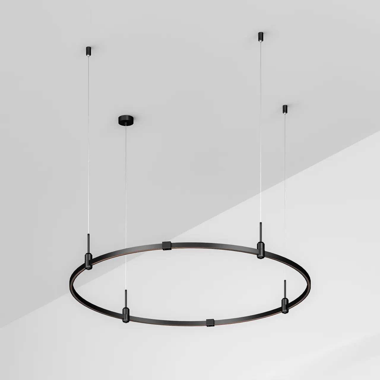 Трек ART-APRIORI-ROUND-HANG-R1200 (BK) (Arlight, IP20 Металл, 3 года) 048490