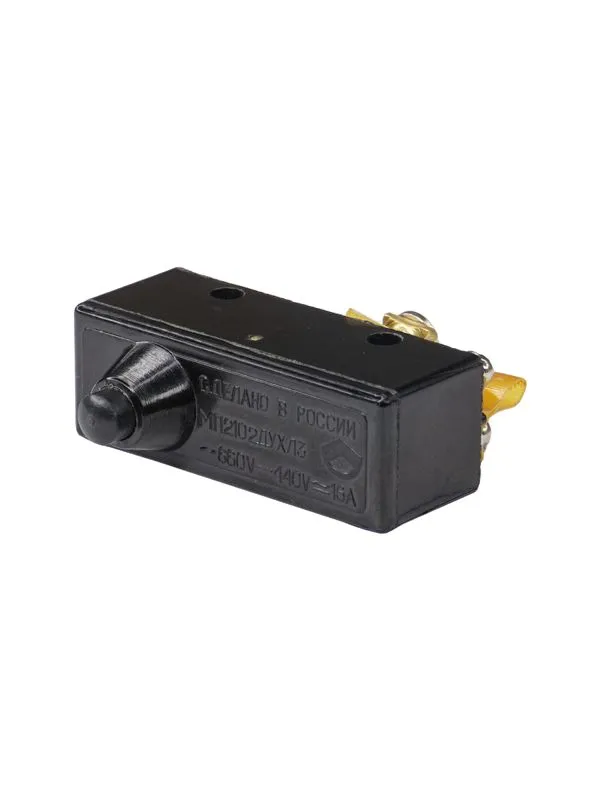 Микровыключатель МП 2102Л УХЛ3 исп. 03 IP00 толкатель с увеличенным рабочим ходом базовый винты ET006840