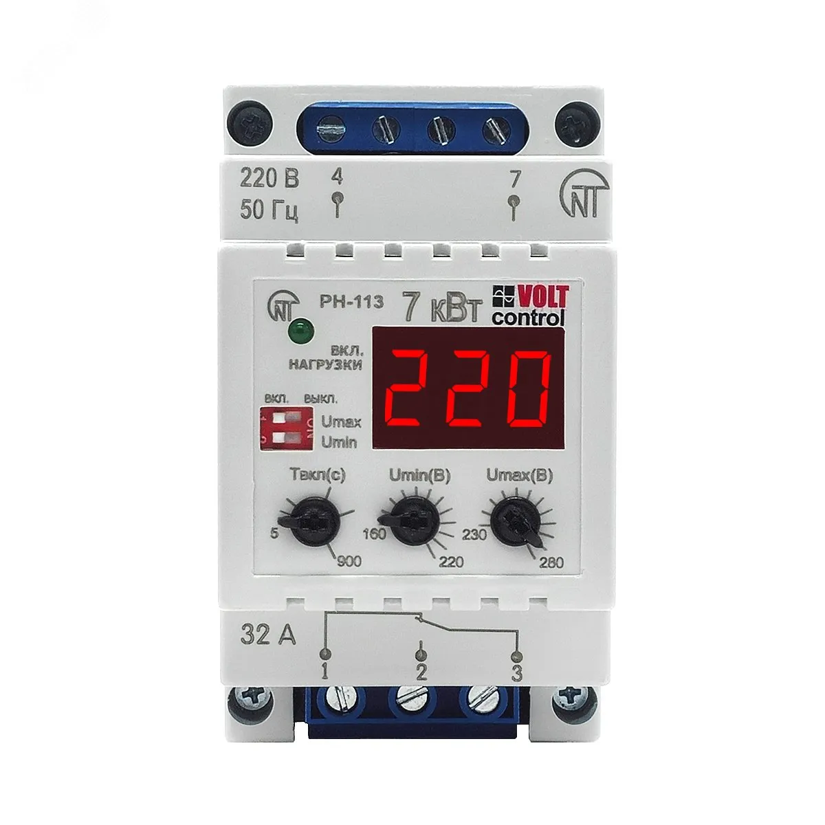 Реле напряжения РН-113 1ф 3425600113