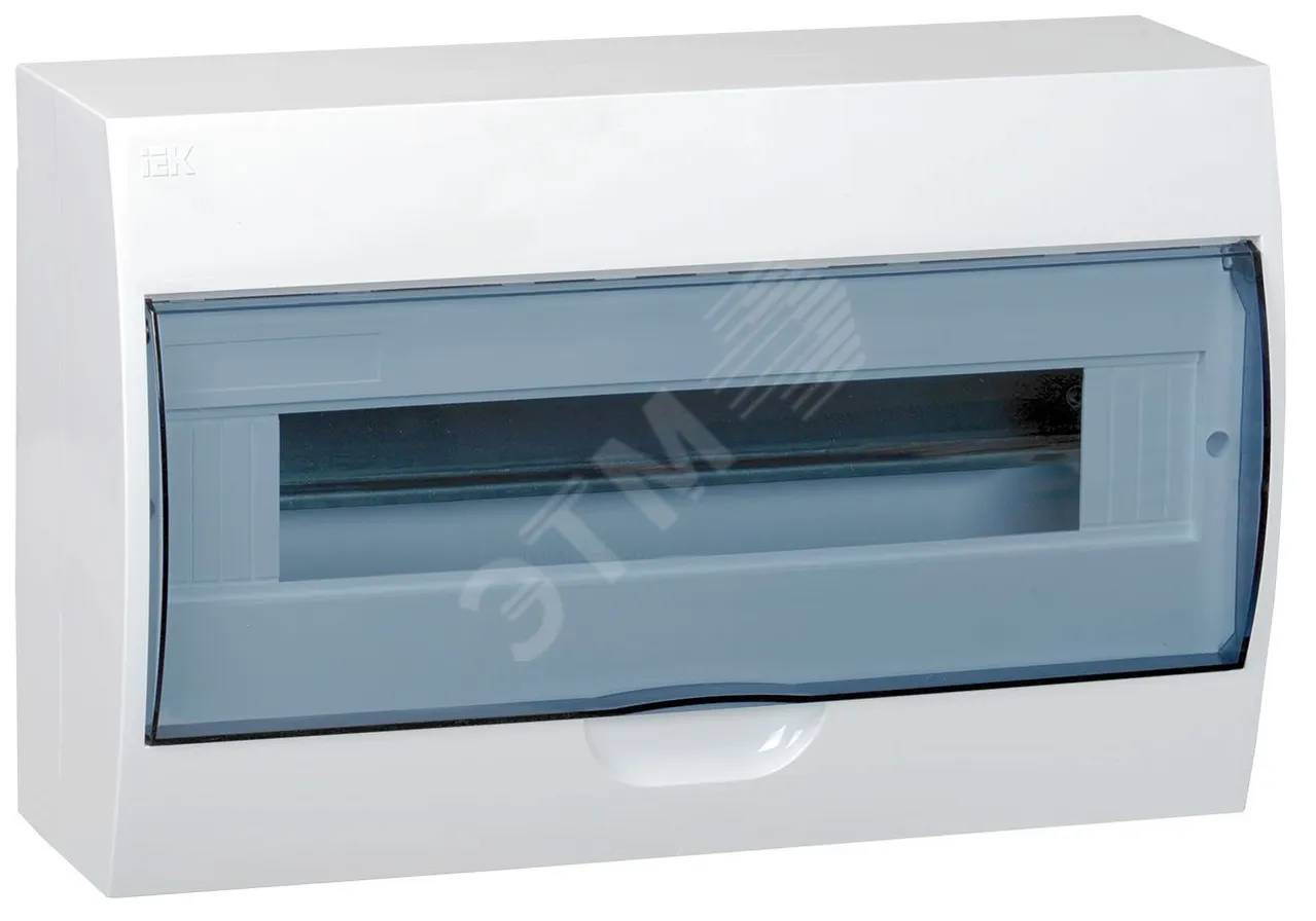 Корпус ЩРН-П-18 Krepta 3 IP41 навесной пластик. бел. IEK MKP12-N-18-40-10