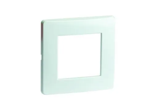 Рамка 1-м 2мод. Brava бел. RAL9016 75010W