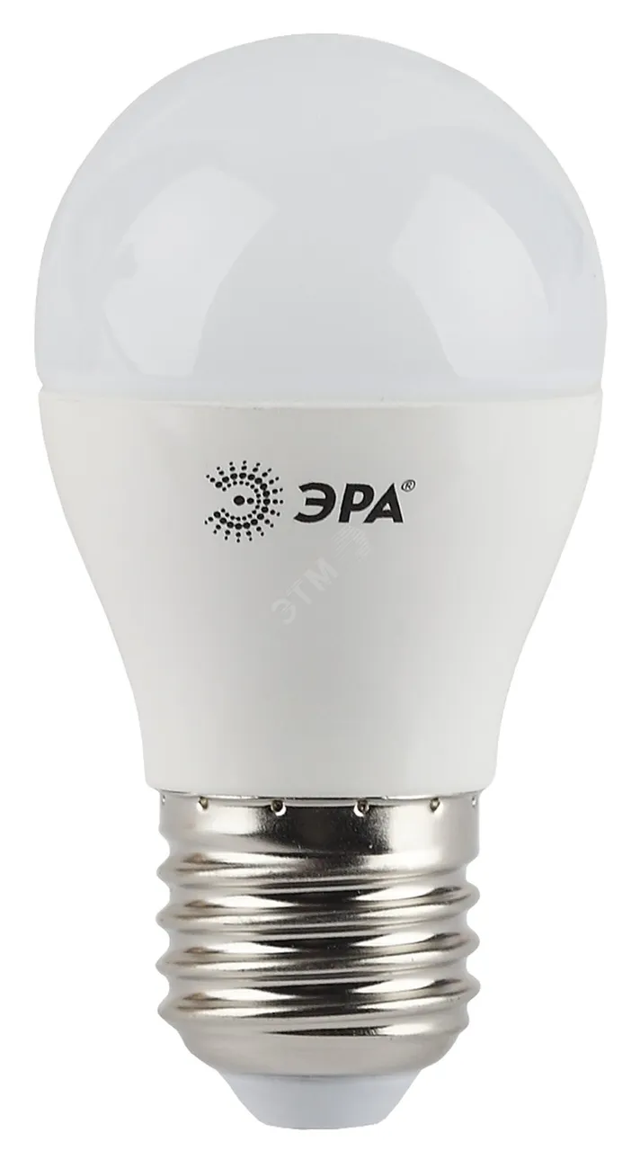 Лампочка светодиодная STD LED P45-5W-840-E27 E27 / Е27 5Вт шар нейтральный белый свет Б0028488