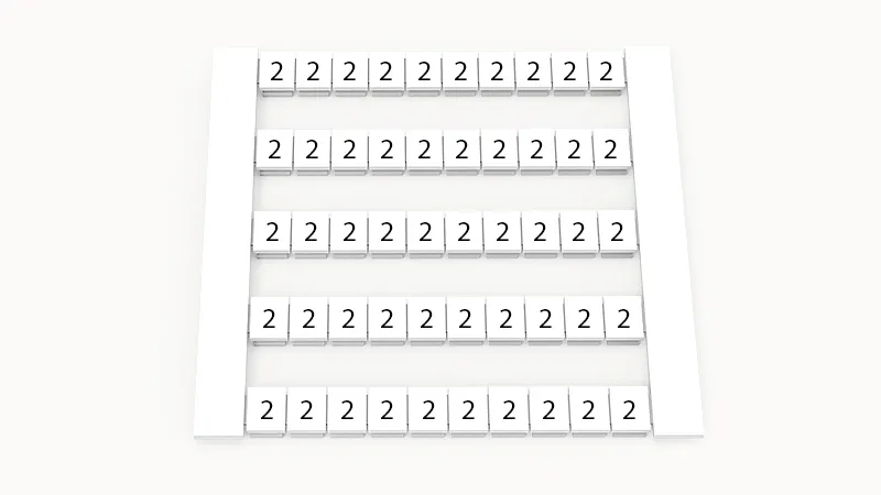 Маркировка (в кассетах) DEK5-50P-19-76Z(H)