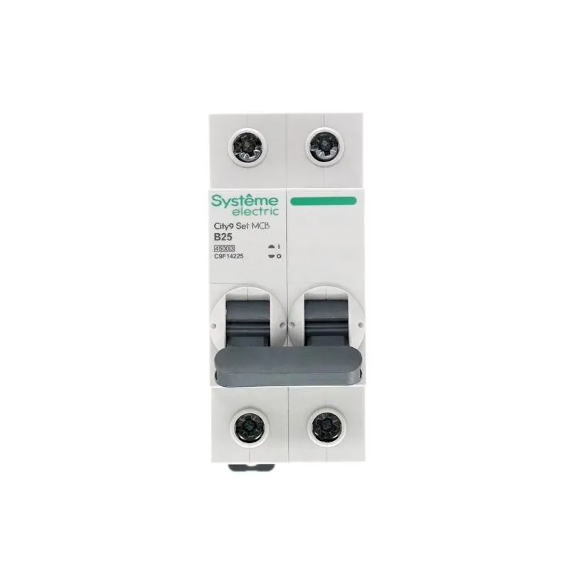Выключатель автоматический модульный 2п B 25А 4.5кА City9 Set 230В SE C9F14225