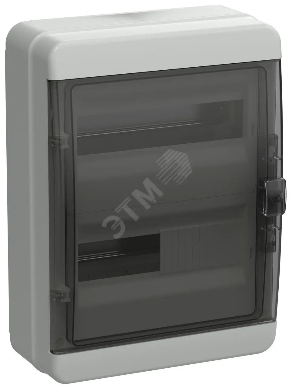 Корпус пластиковый КМПн-24 IP65 черн. прозр. дверь TEKFOR TF5-KP72-N-24-65-K03-K02