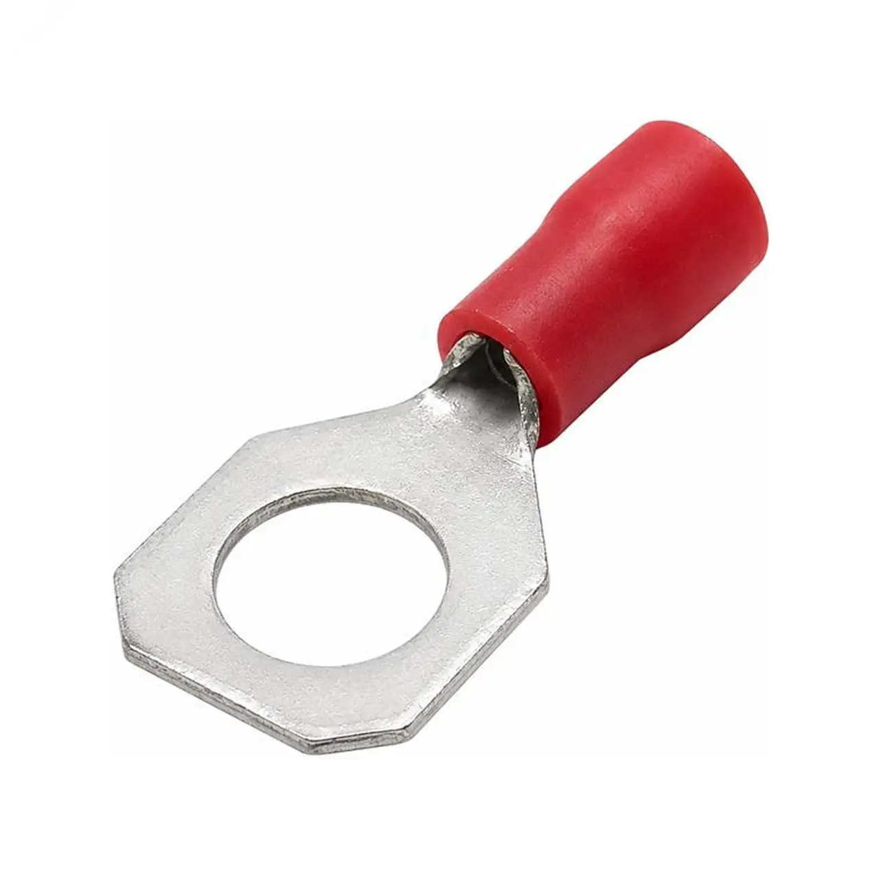 Наконечник кабельный НКИ 1.5-8 с изолированным фланцем красный  2A8P