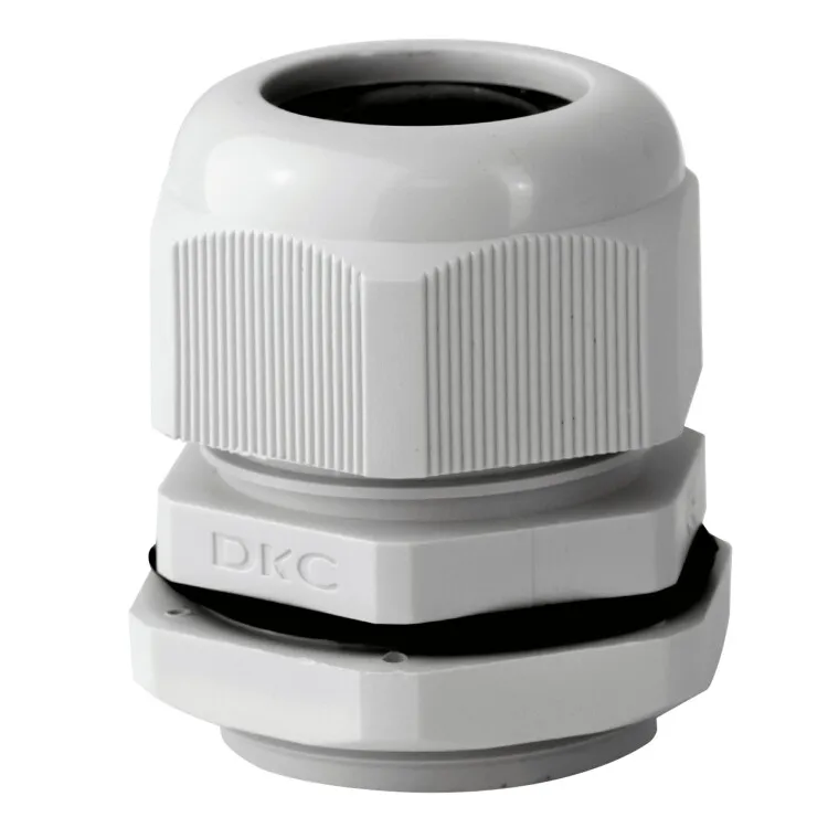 Зажим кабельный с контргайкой, IP68, PG9, д.4 - 8мм 52600R