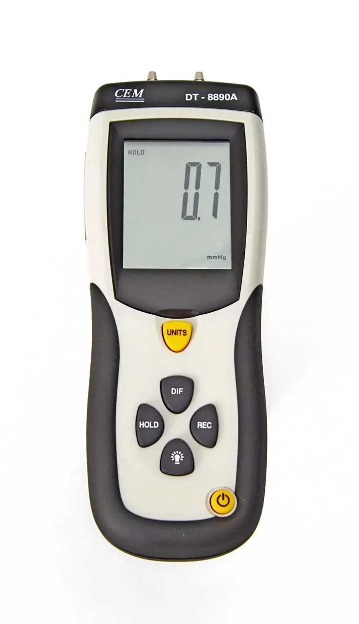DT-8890A Дифференциальный цифровой манометр
