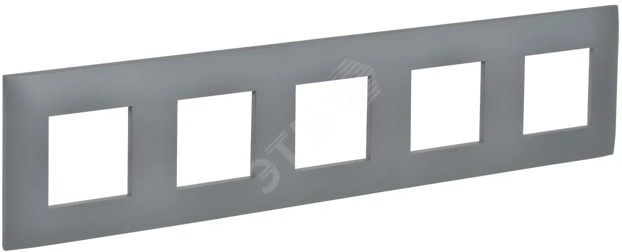 SKANDY Рамка 5-местная SK-F05Gr серый IEK SK-M52-K03