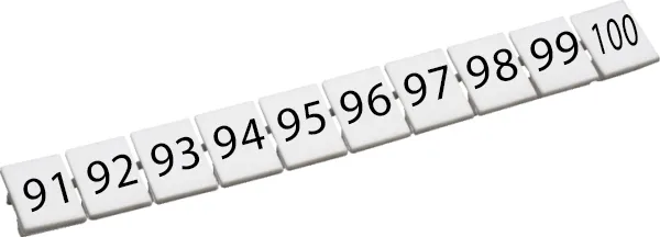 Маркировка для клемм CA509/K5/H/91-100