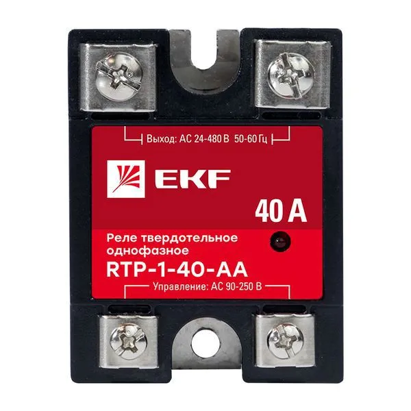 Реле твердотельное однофазное RTP-40-AA PROxima rtp-1-40-aa