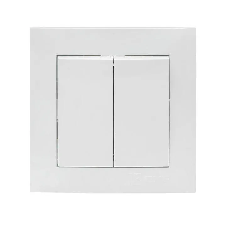 Выключатель 2-кл. СП Валенсия 10А IP20 бел. PROxima EWV10-023-10
