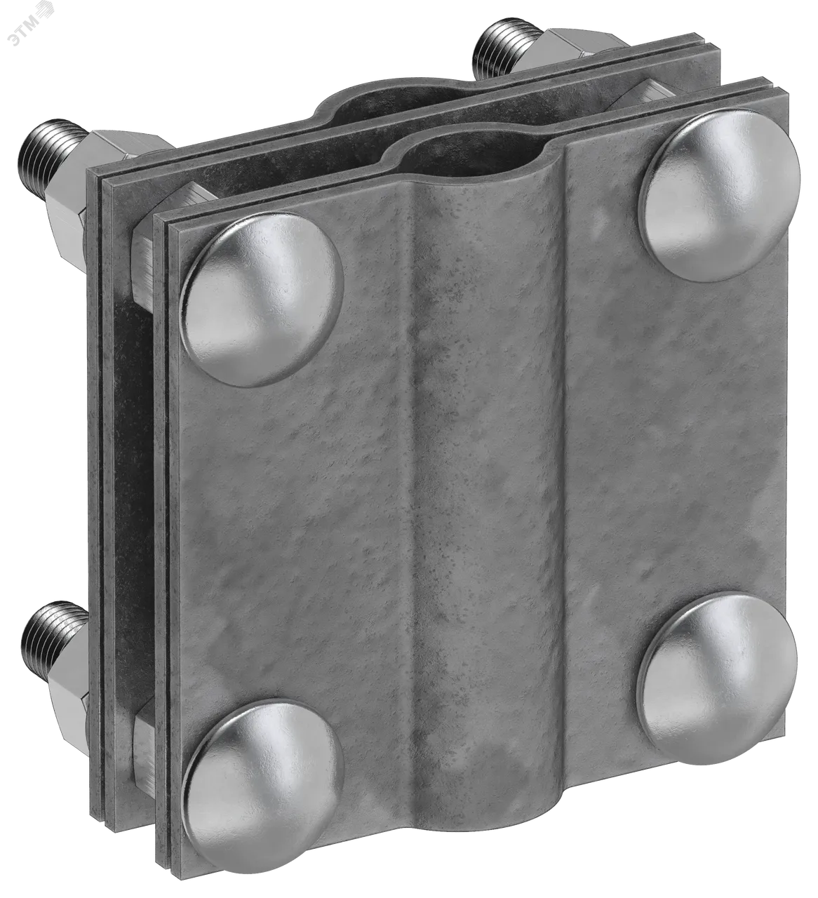 Зажим заземления с разделителем крестообразный стержень-полоса/пруток оцинкованная сталь TD IEK ZGC38-13-1-16-40
