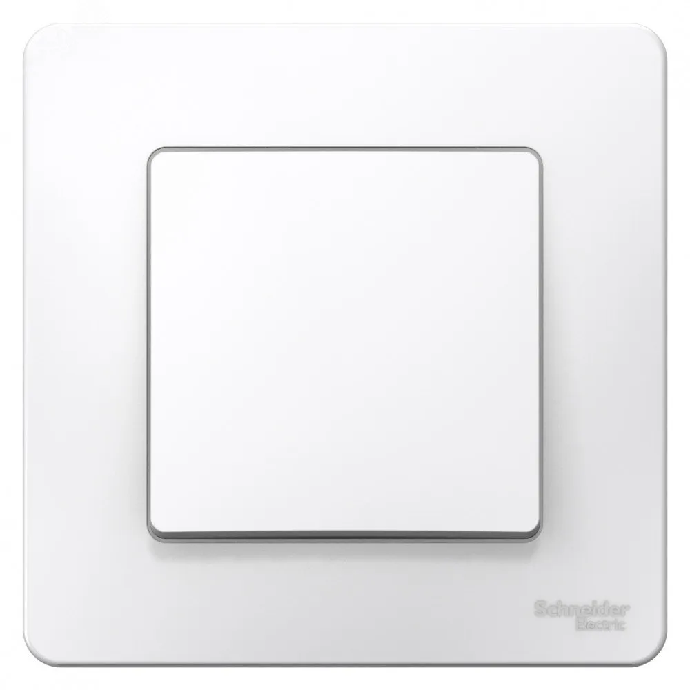 Переключатель проходной 1-кл. СП Blanca 10А IP20 (сх. 6) 250В бел. SE BLNVS010601