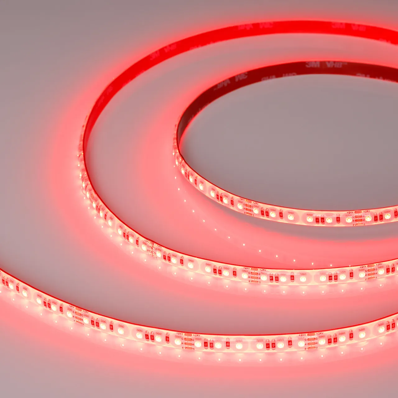 Лента герметичная RTW-SE-A120-8mm 24V RGB (12 W/m, IP65, 2835, 5m) 042906