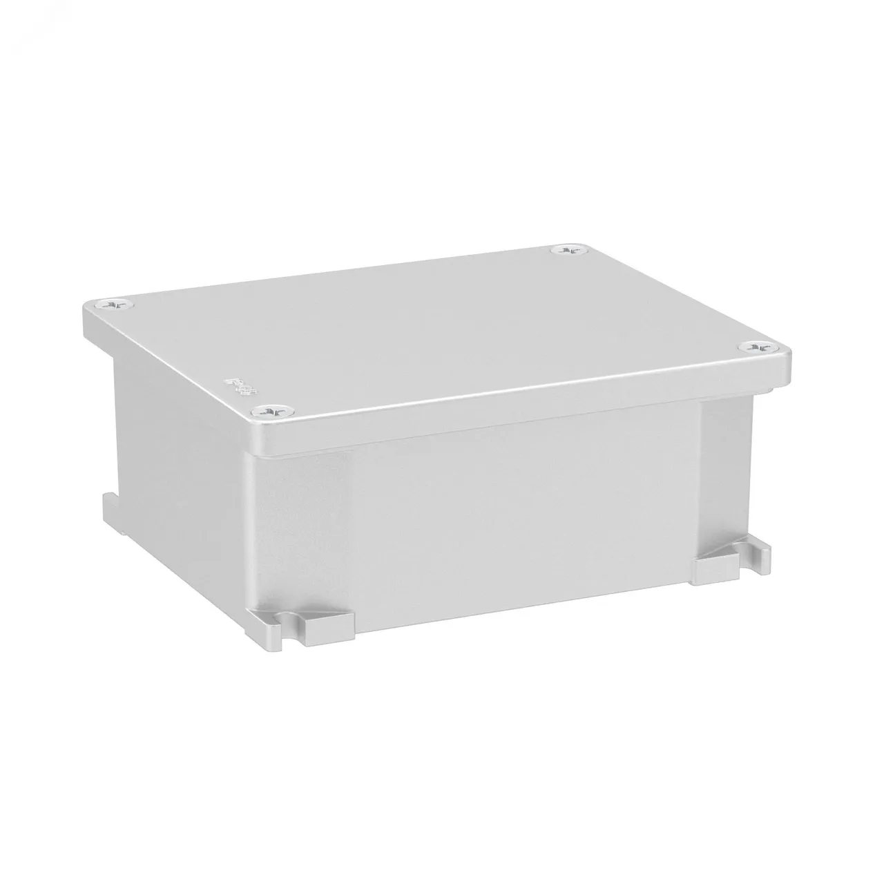 Коробка ответвительная алюминиевая окрашенная, IP66/IP67, RAL9006, 128х103х55мм 65301
