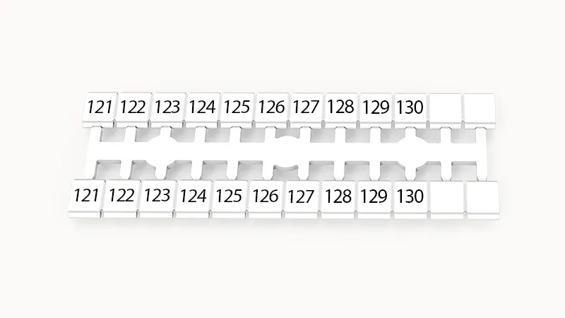 Маркировка (в кассетах) ZK5-24P-19-23Z(H)