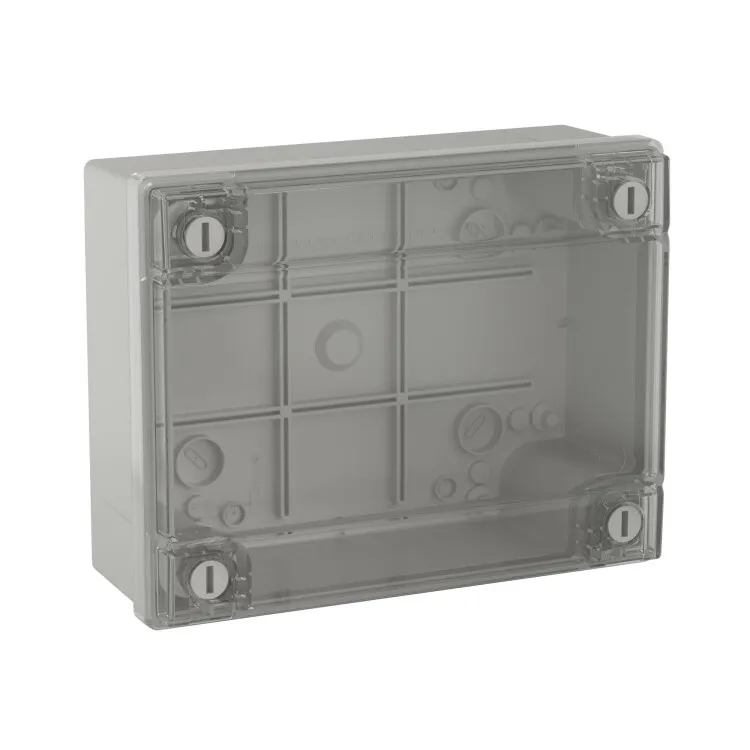Коробка ответвит. с гладкими стенками и прозрачной крышкой, IP56, 380х300х120мм 54420